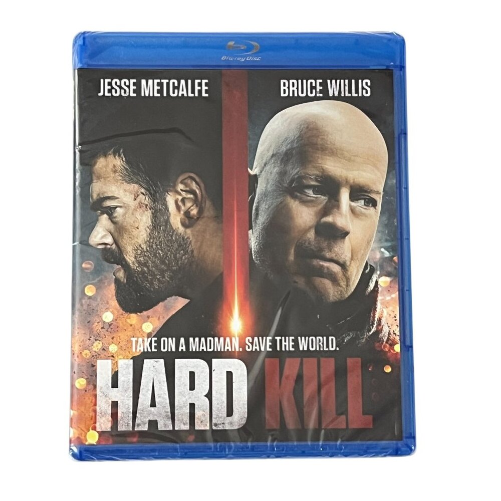Hard Kill Blu Ray Action Thriller Bruce Willis 2020 Sealed